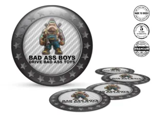 Silicone sticker Luxury Style Premium Badges for Vehicles